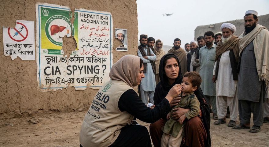 বিন লাদেন অভিযান, সিআইএ-এর ভুয়া টিকাদান এবং পোলিও: পাকিস্তান ও আফগানিস্তানে কেন এখনো পোলিও আছে?